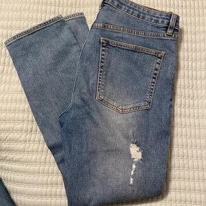 Jonathan Simkhai distressed jeans